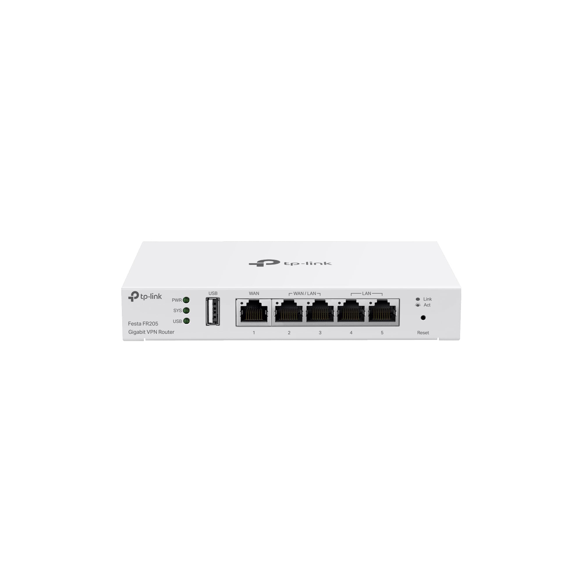 Enrutador Cableado Tp-link Festa Fr205, 3 Puertos Wan Gigabit Y Wan Usb - Venta Internacional. $1,174