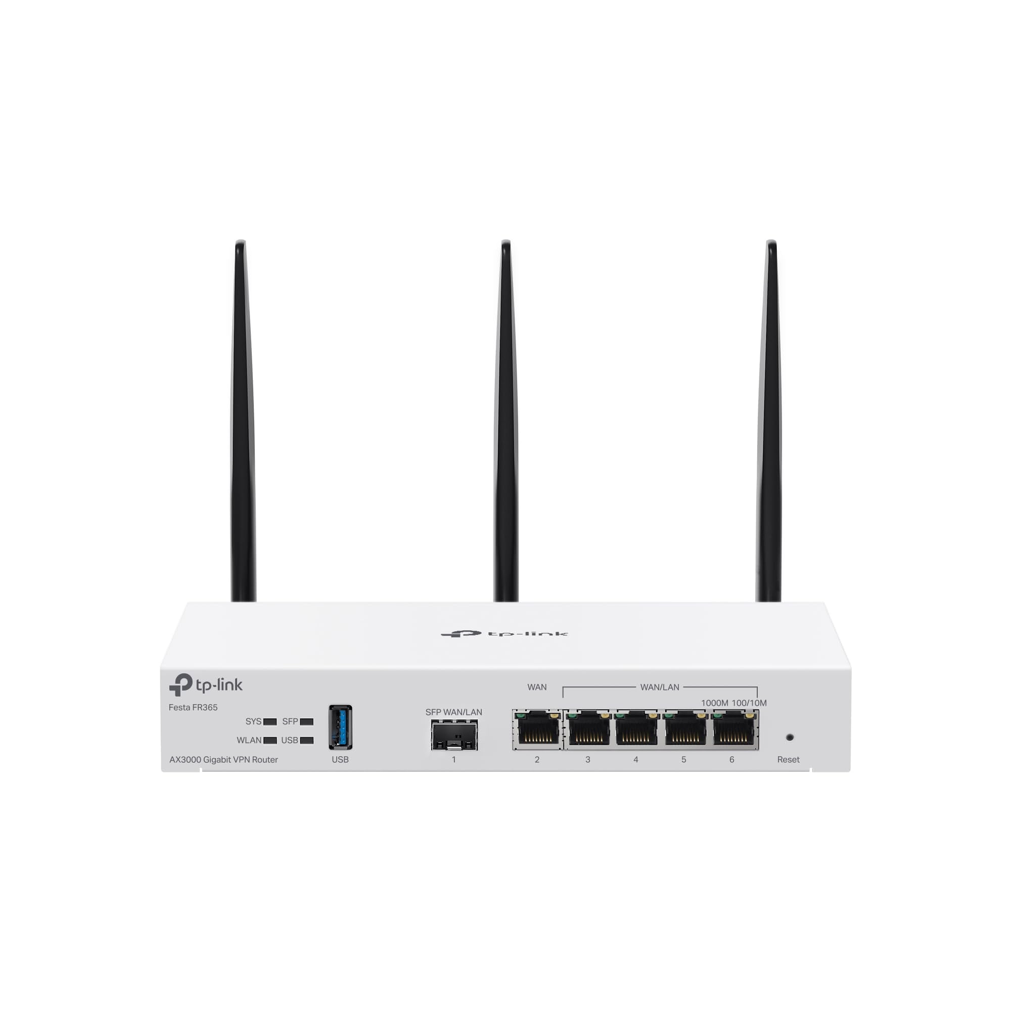 Enrutador Tp-link Festa Fr365 Wifi 6 Ax3000 Vpn 5 Gigabit Wan - Venta Internacional. $4,386