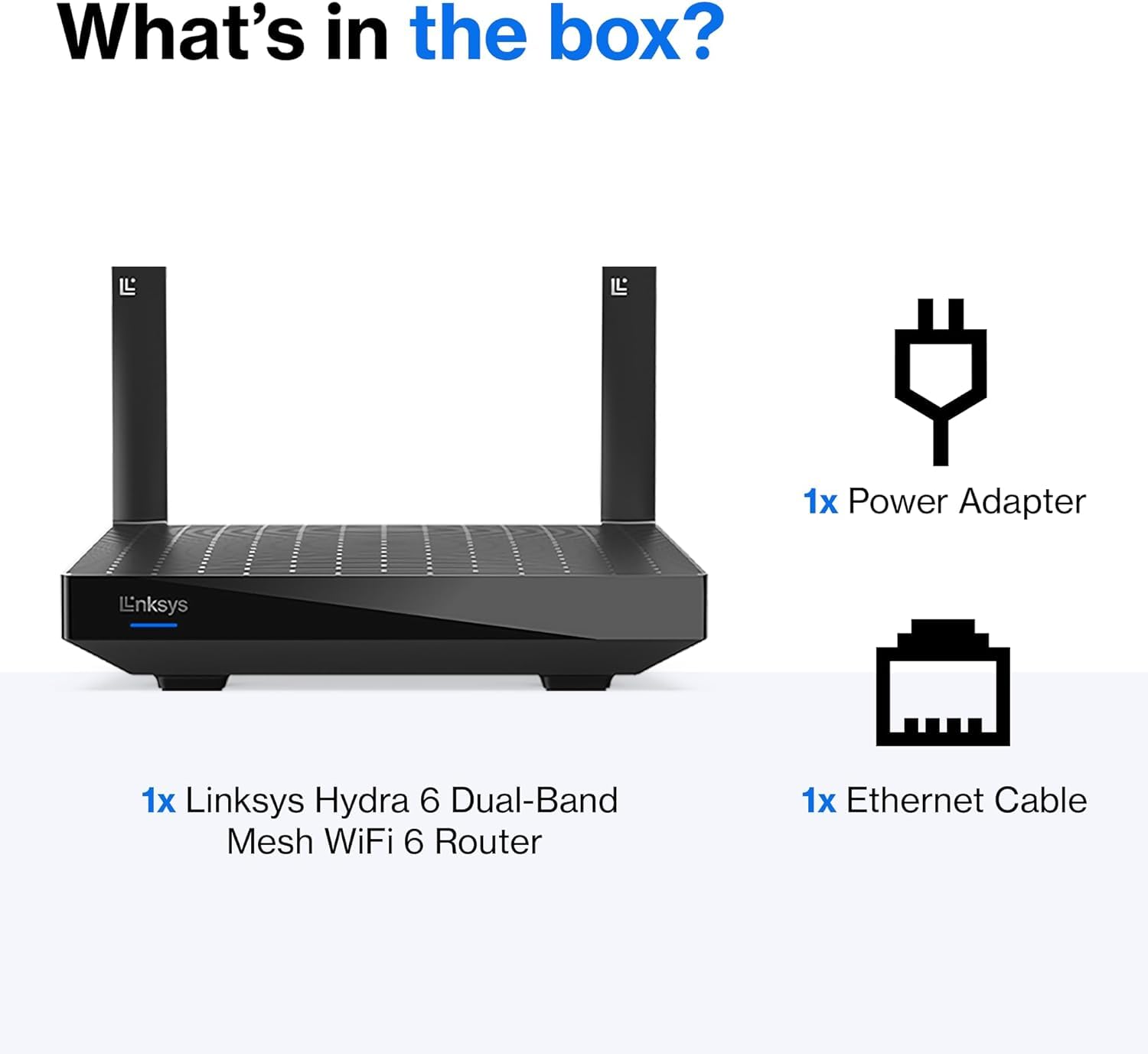 Foto 3 pulgar | Router Wifi 6 Linksys Ax2200 De Malla De Doble Banda, 1500 M², Negro - Venta Internacional.