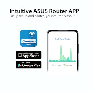 Foto 5 | Router Wifi 6 Asus Ax3000 (rt-ax57) Gigabit De Doble Banda - Venta Internacional.