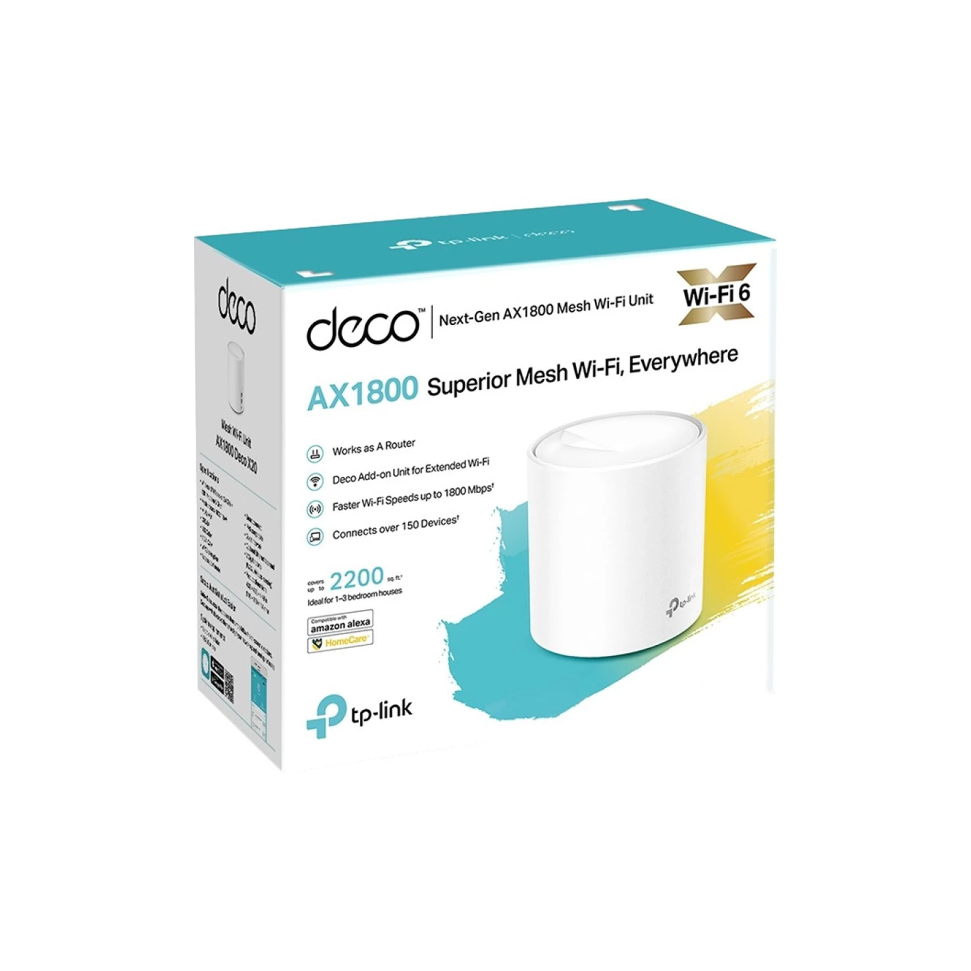 Foto 3 pulgar | Sistema Wi-fi 6 Mesh Tp-link Deco X10 (1-pack), Ax1500, De Doble Banda, Blanco