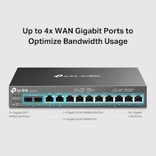Foto 2 | Router Tp-link Er7212pc Omada 3 En 1 Gigabit Vpn 8 Poe+ Lan - Venta Internacional.