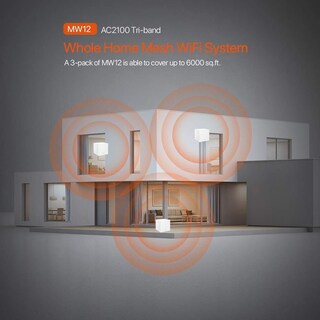 Foto 4 | Sistema Wi-fi Tenda Nova Whole Home Mesh Ac2100 Tri-band - Venta Internacional.