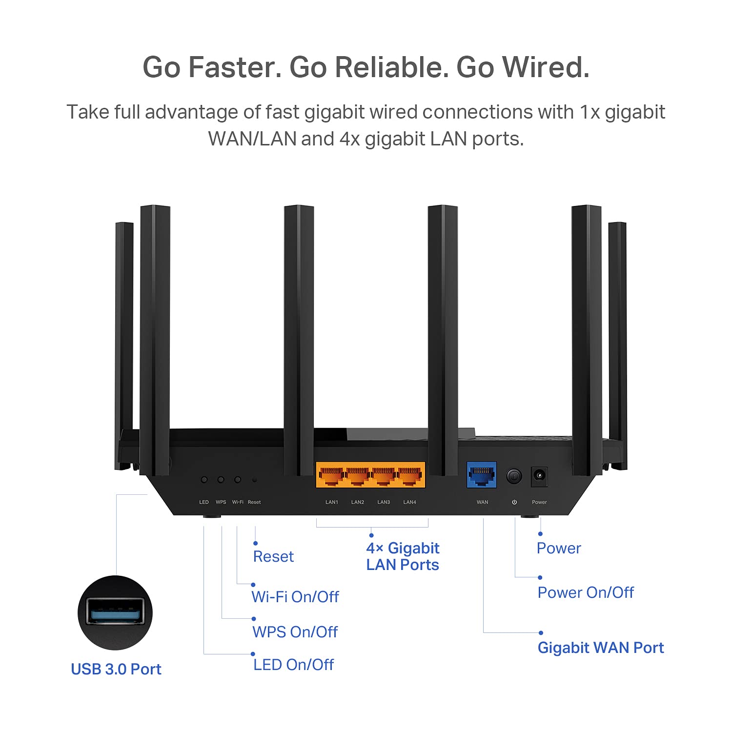 Foto 6 pulgar | Router Wifi 6 Tp-link Archer Ax73 Ax5400 Gigabit De Doble Banda - Venta Internacional.