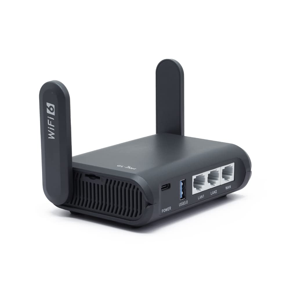 Router De Viaje Gl.inet Gl-axt1800 (slate Ax) Wi-fi 6 - Venta Internacional.