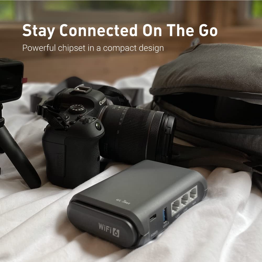 Foto 4 | Router De Viaje Gl.inet Gl-axt1800 (slate Ax) Wi-fi 6 - Venta Internacional.