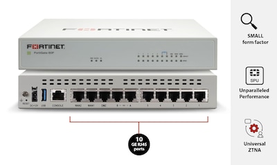 Foto 2 | Dispositivo De Firewall Fortinet Fortigate-60f 10 Gigabit Ethernet - Venta Internacional.
