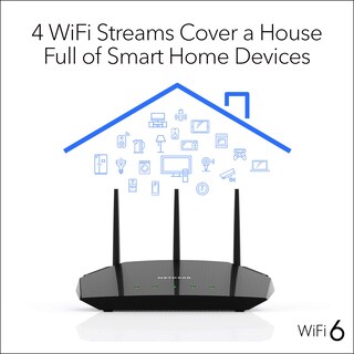 Foto 3 | Router Wifi 6 Netgear R6700ax Ax1800 De Velocidad Inalámbrica - Venta Internacional.