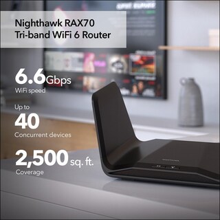 Foto 2 | Router Wifi 6 Netgear Nighthawk RAX70 AX6600 de Triple Banda - Venta Internacional