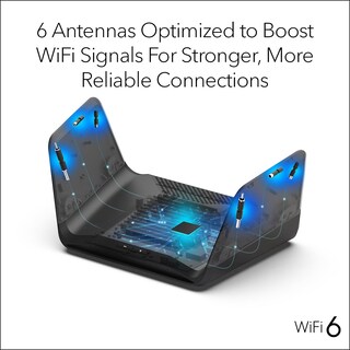 Foto 5 | Router Wifi 6 Netgear Nighthawk RAX70 AX6600 de Triple Banda - Venta Internacional