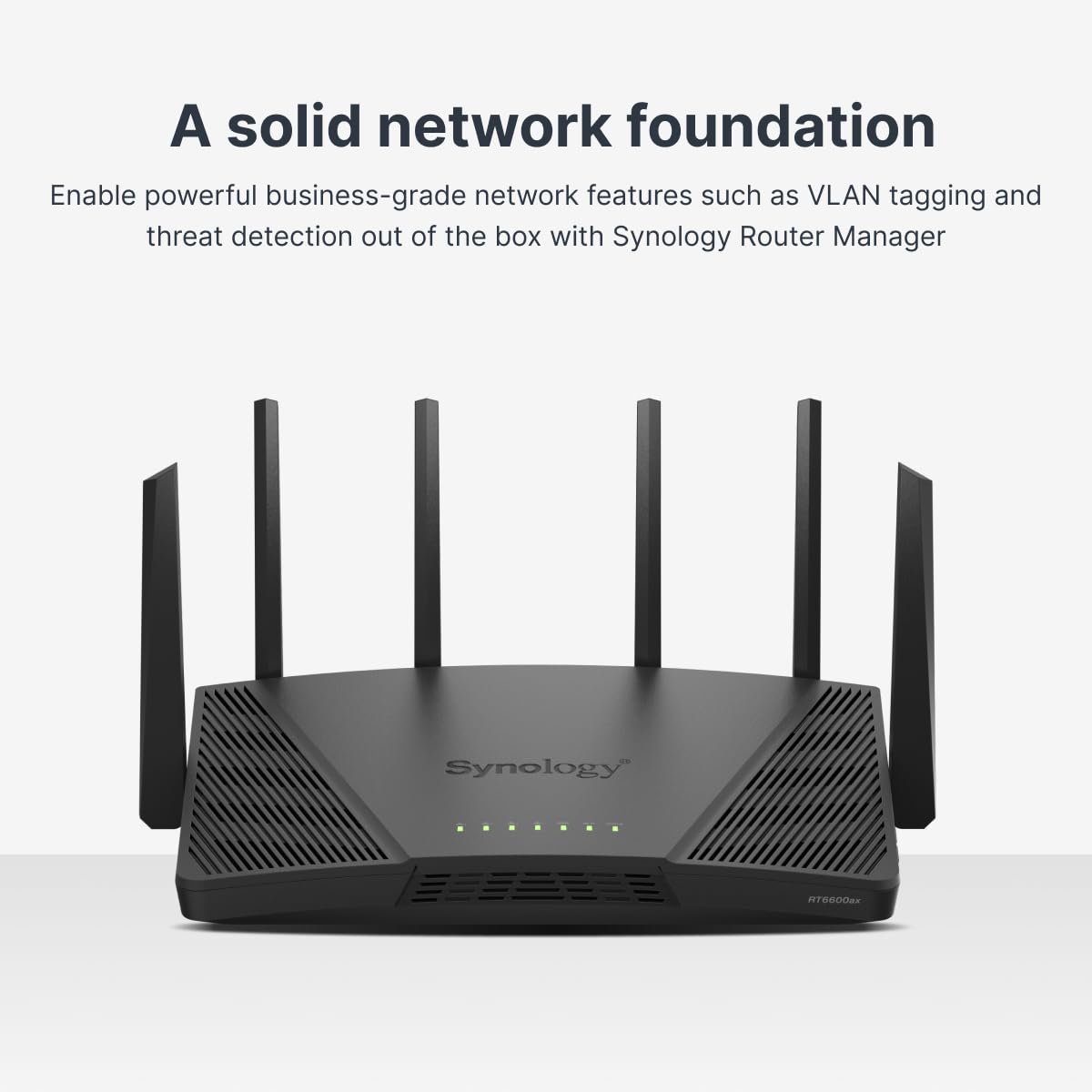Foto 3 pulgar | Router Wi-fi Synology Rt6600ax Tribanda 4x4 160 Mhz 2,5 Gbps - Venta Internacional