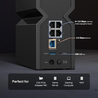 Foto 3 | Router Wifi 7 Tp-link Archer Be550 de Triple Banda 9,2 Gbps y 2,5 G - Venta Internacional