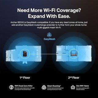 Foto 5 | Router Wifi 7 Tp-link Archer Be550 de Triple Banda 9,2 Gbps y 2,5 G - Venta Internacional