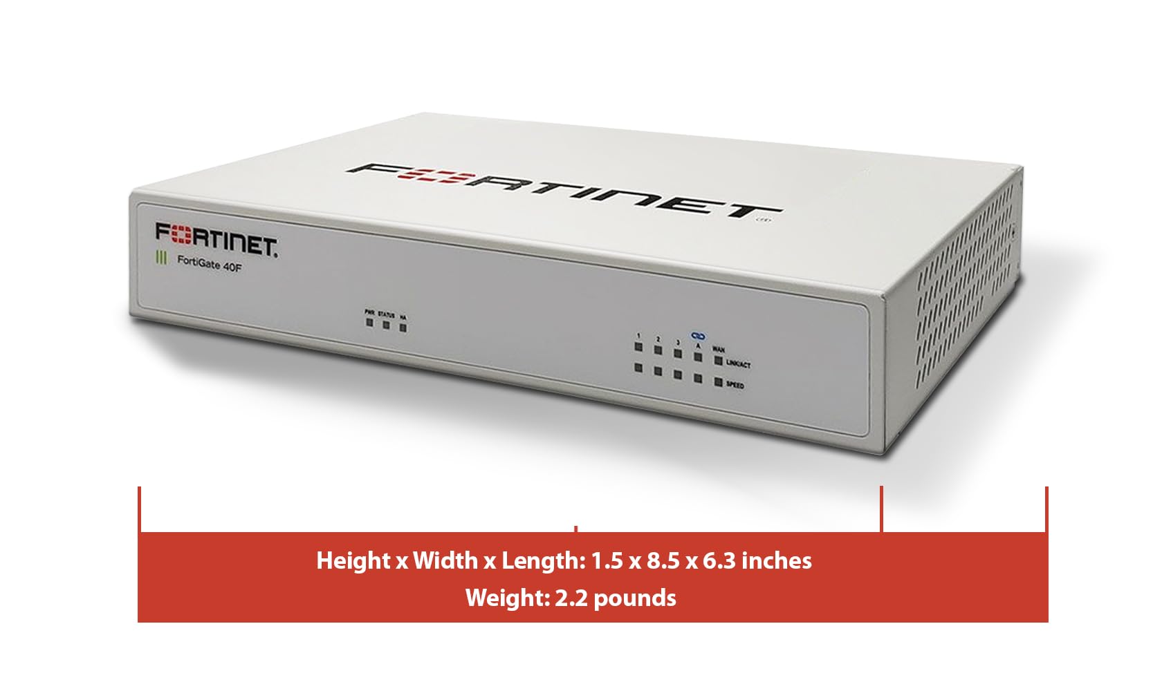 Foto 3 | Dispositivo De Firewall Fortinet Fortigate-40f Con 5 Puertos Rj45 - Venta Internacional.