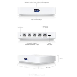 Foto 3 | Puerta De Enlace En La Nube Ubiquiti Ucg-ultra Para Unifi Network - Venta Internacional.