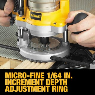 Foto 5 | Kit De Router Dewalt Dw618pkb Con Base Fija Y Sumergida De 12 A 24000 Rpm - Venta Internacional.