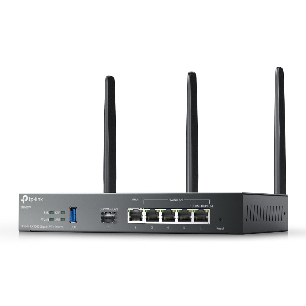 Foto 2 pulgar | Enrutador Vpn Inalámbrico Tp-link Er706w Omada Ax3000 Wi-fi 6 - Venta Internacional.