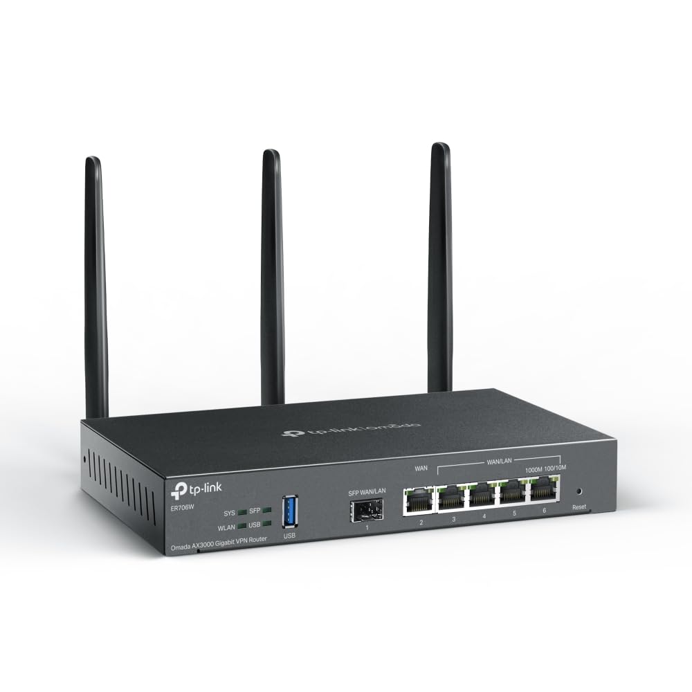 Foto 3 pulgar | Enrutador Vpn Inalámbrico Tp-link Er706w Omada Ax3000 Wi-fi 6 - Venta Internacional.