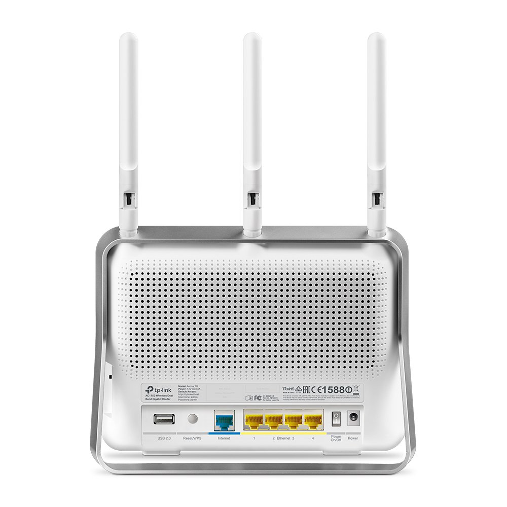 Foto 5 pulgar | Enrutador Inalámbrico Wi-fi Gigabit Tp-link Ac1750 Archer C8 - Venta Internacional