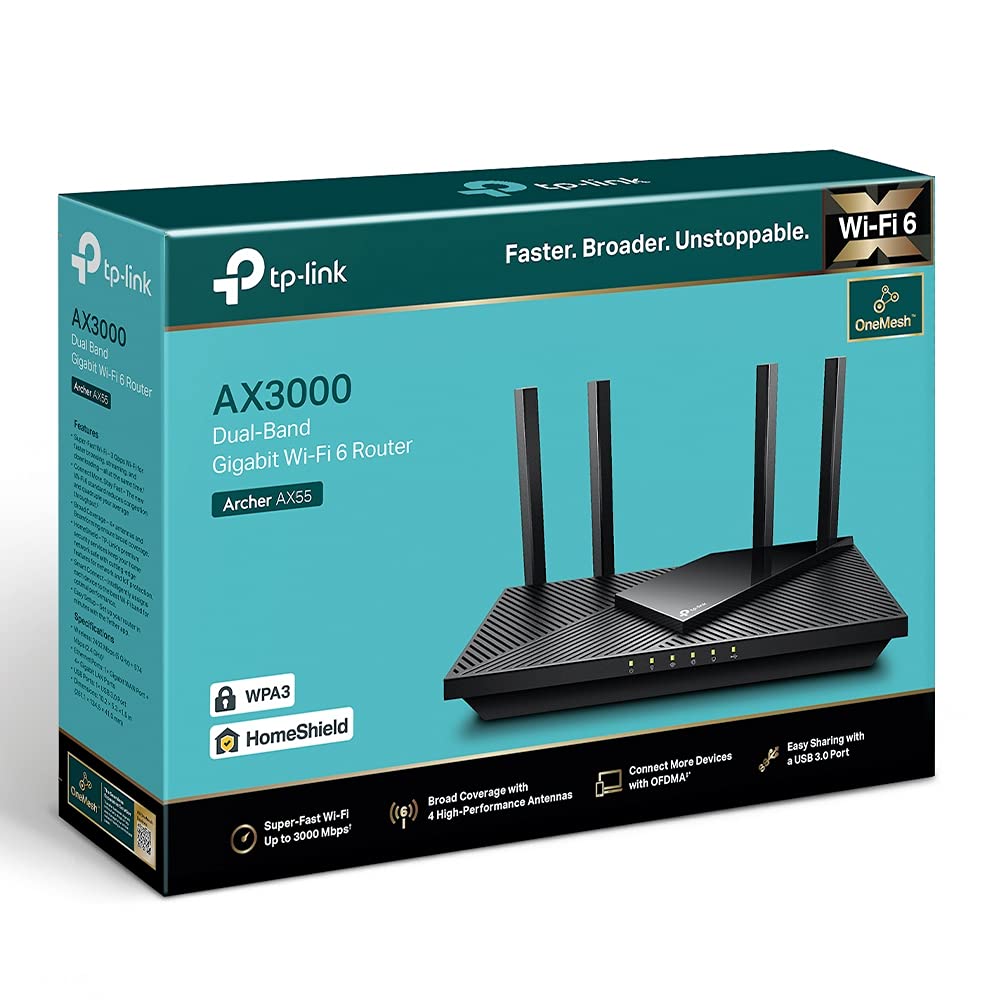 Foto 4 pulgar | Router Wifi Tp-link Archer Ax55 Dualband Wifi 6 - Venta Internacional