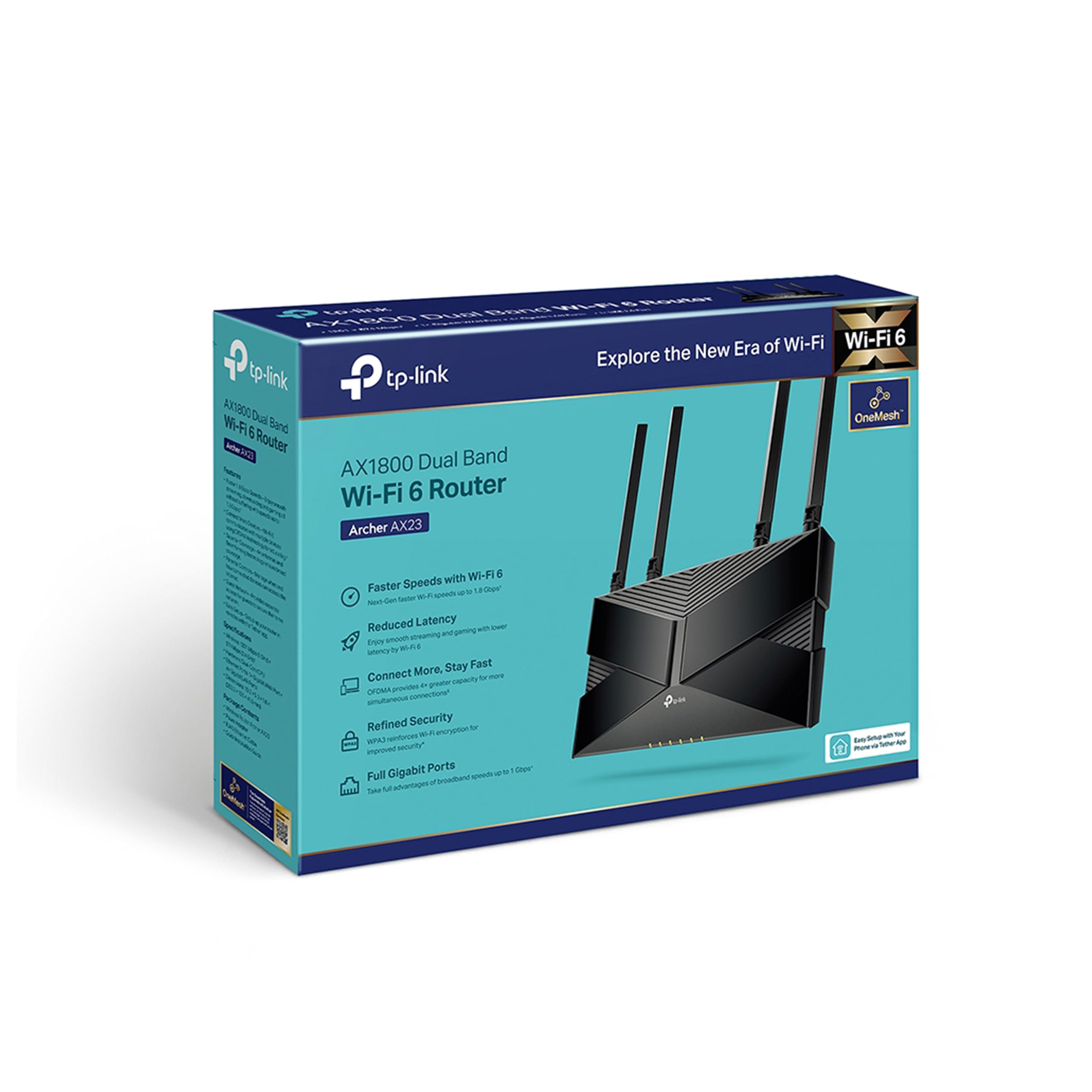 Foto 4 pulgar | Enrutador Tp-link Wifi 6 De Doble Banda - Venta Internacional.