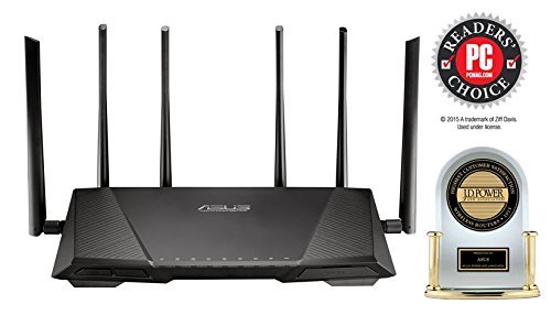 Foto 3 pulgar | Router Wifi Asus Ac3200 De Triple Banda Gigabit Con Protección Ai - Venta Internacional.