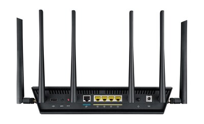 Foto 3 | Router Wifi Asus Ac3200 De Triple Banda Gigabit Con Protección Ai - Venta Internacional.