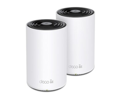 Foto 1 | Router Tp-link Con Sistema De Red Wi-fi En Malla Deco Xe75 2402mbit/s 3x Rj-45 2.4/5/6ghz 4 Antenas Internas Blanco