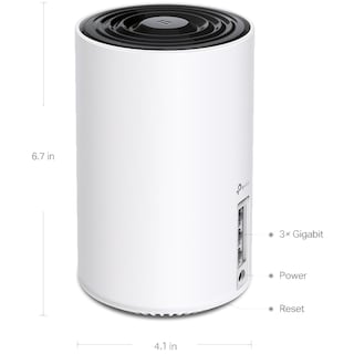 Foto 3 | Kit Router Deco Xe75 Tp-link Triple Banda Ax5400 Wi-fi 6e Mesh 3 Pack