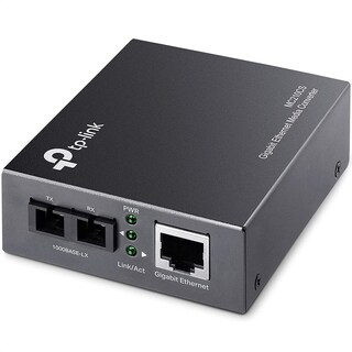 Foto 1 | Convertidor De Medios Tp-link Mc210cs Gigabit Fibra Optica Mono-modo