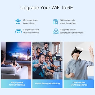 Foto 4 | Kit Router Deco Xe75 Tp-link Triple Banda Ax5400 Wi-fi 6e Mesh 2 Pack