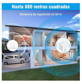 Foto 3 | Repetidor Wifi Belug U136 Amplificador De Señal 110-240v Blanco