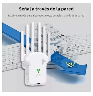 Foto 4 | Repetidor Wifi Belug U136 Amplificador De Señal 110-240v Blanco