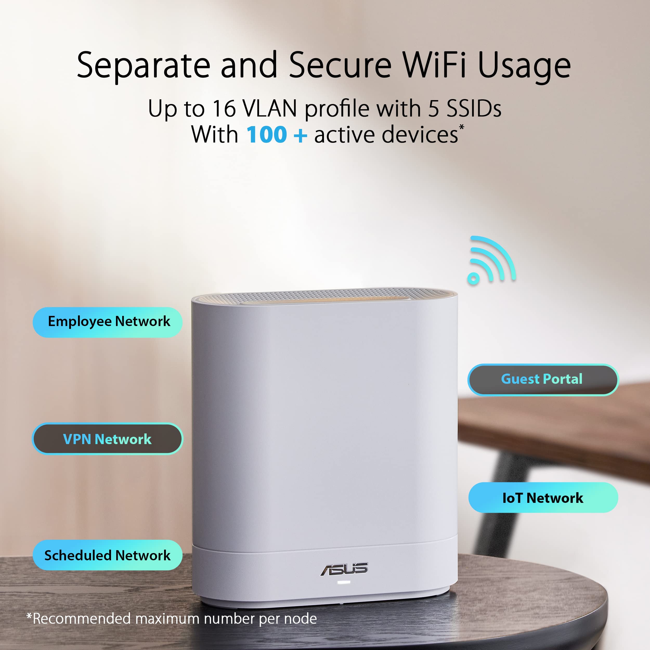 Foto 3 pulgar | Sistema Wifi Asus Expertwifi Ebm68 Ax7800 Tri-band Business (paquete De 2) - Venta Internacional.