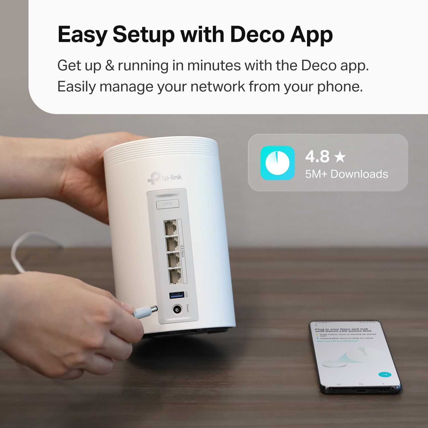 Foto 6 pulgar | Sistema Wifi Mesh Tp-link Tribanda Wifi 7 Be10000 Deco Be63 - Venta Internacional.