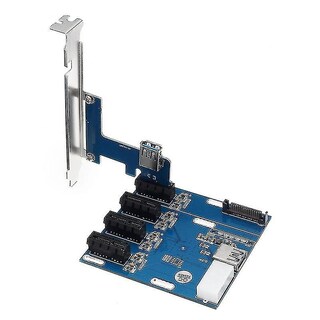 Foto 3 | Juego De Accesorios De Computadora Huoguo Pci-e A Pci-e Converter 1x A - Venta Internacional.