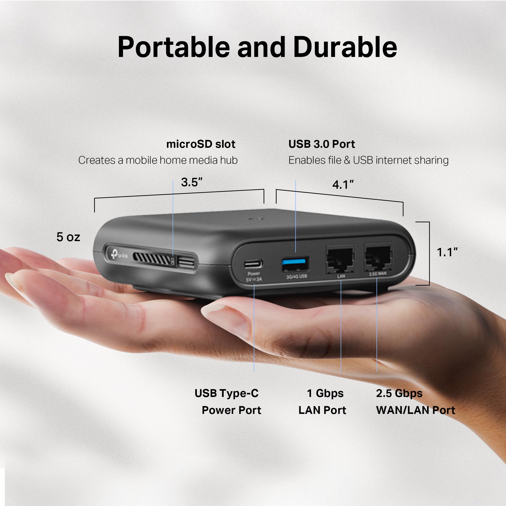 Foto 6 pulgar | Router De Viaje Tp-link Tl-wr3002x Wi-fi 6 Ax3000 De Doble Banda - Venta Internacional.