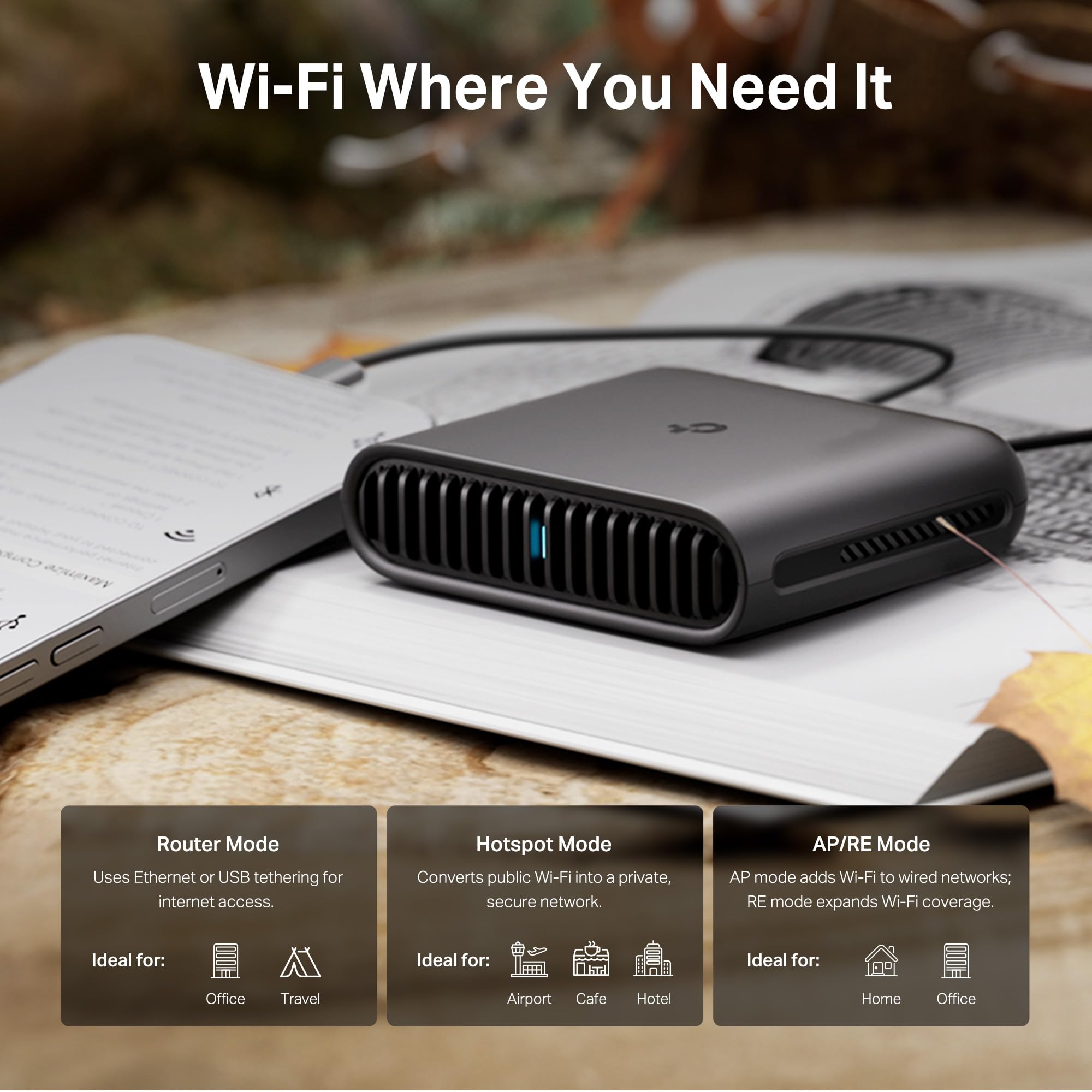 Foto 7 | Router De Viaje Tp-link Tl-wr3002x Wi-fi 6 Ax3000 De Doble Banda - Venta Internacional.