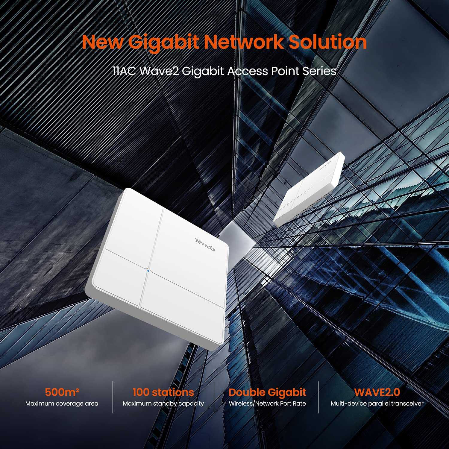 Foto 2 | Punto De Acceso Inalámbrico Tenda Ac1200 Gigabit I24 De Doble Banda - Venta Internacional.