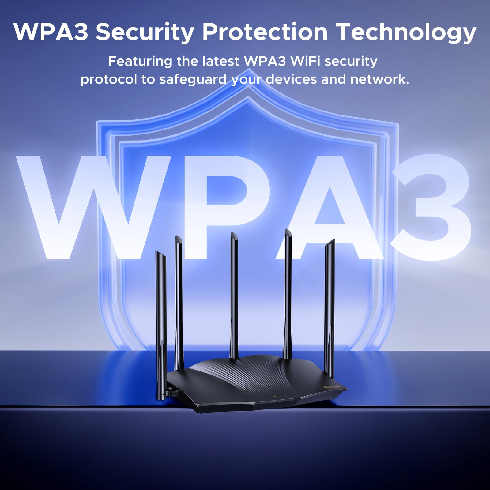 Foto 7 pulgar | Router Wifi 6 Para Juegos Tenda Ax3000 De Doble Banda Gigabit Rx12pro - Venta Internacional.