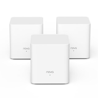 Foto 1 | Sistema Wifi 6 Mesh Tenda Ax1500 Nova Mx3, Paquete De 3 Para 80 Dispositivos - Venta Internacional.