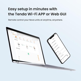 Foto 5 | Sistema Wifi 6 Mesh Tenda Ax1500 Nova Mx3, Paquete De 3 Para 80 Dispositivos - Venta Internacional.