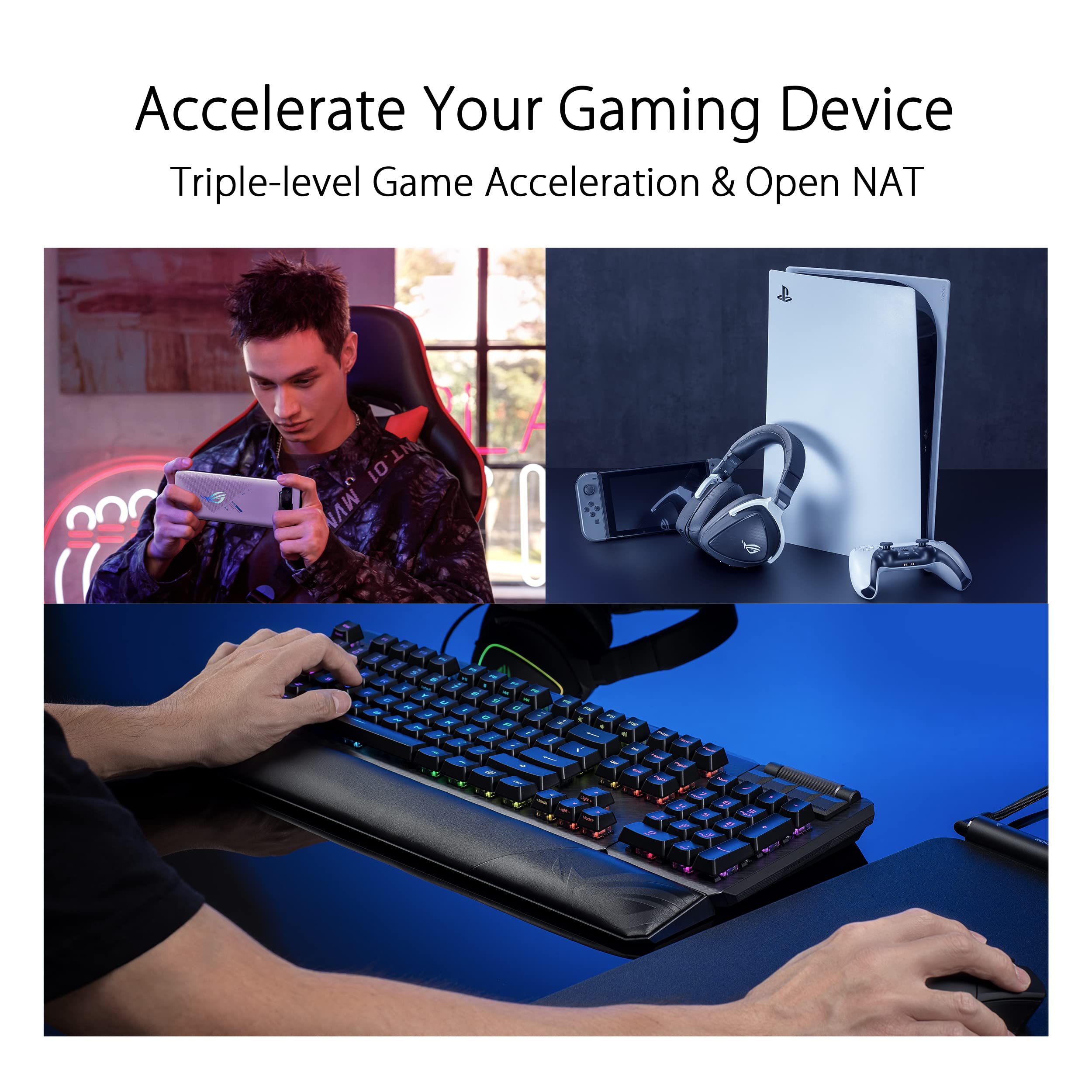 Foto 5 pulgar | Sistema Wifi 6 Gaming Mesh Asus Rog Rapture Gt6 Ax10000 2 Piezas-Venta Internacional