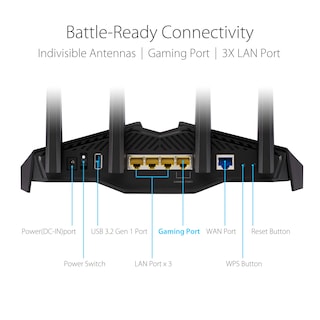 Foto 5 | Enrutador Inalámbrico Asus Rt-ax82u Gigabit Ethernet De Doble Banda - Venta Internacional.