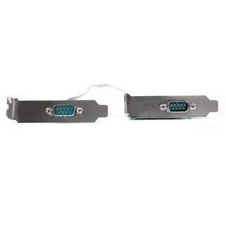 Foto 2 | Tarjeta Adaptadora Serie Pci Express Rs232 Startech.com De 2 Puertos - Venta Internacional.