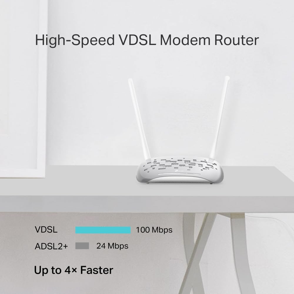 Foto 4 | Módem Router Tp-link Td-w9950 300 Mbps Inalámbrico N Vdsl/adsl - Venta Internacional.