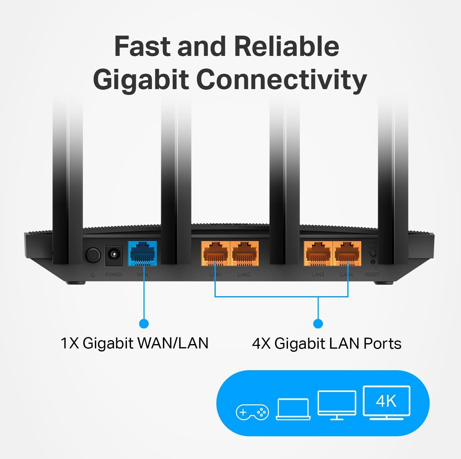 Foto 6 pulgar | Router Wifi Tp-link Ac1200 Gigabit Archer A6 De Doble Banda - Venta Internacional.