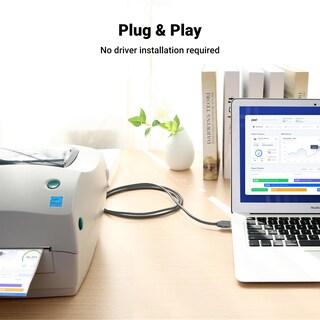 Foto 5 | Adaptador De Cable Paralelo Usb A Db25 Para Impresora Ugreen De 6 Pies - Venta Internacional.