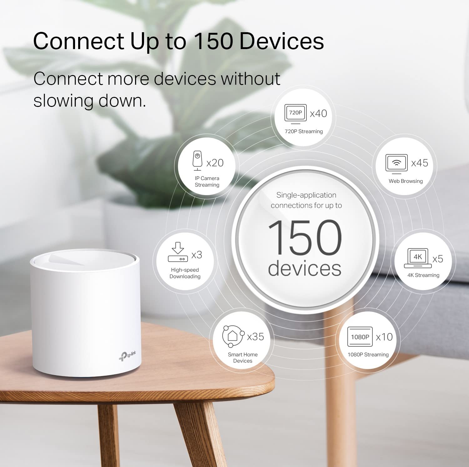 Foto 4 pulgar | Sistema Wifi 6 Mesh Tp-link Deco X20, Paquete De 2 Unidades, 4000 M² - Venta Internacional.