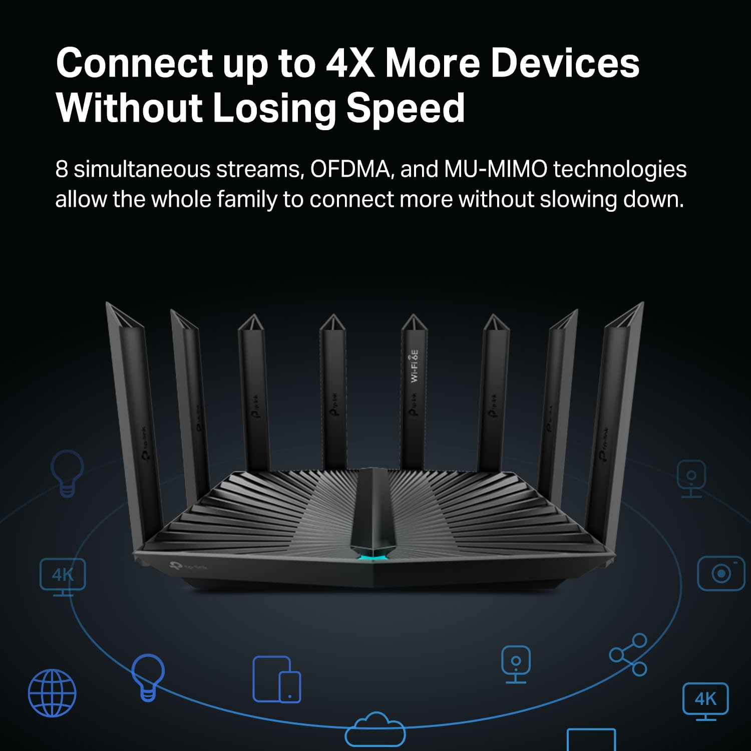 Foto 5 pulgar | Router Wi-fi 6e Tp-link Archer Axe7800 De Triple Banda Negro - Venta Internacional.